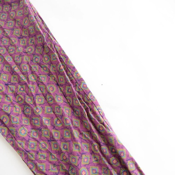 Vintage L.L. Bean Purple  with Shape Design Pants Med - Picture 9 of 14